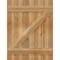 Ekena Millwork Joined Board-n-Batten Shutters w/Z-Bar, Rough Sawn Western Red Cedar, 26 7/8W x 35H, PR RBJ06Z26X035RWR - alternate 3